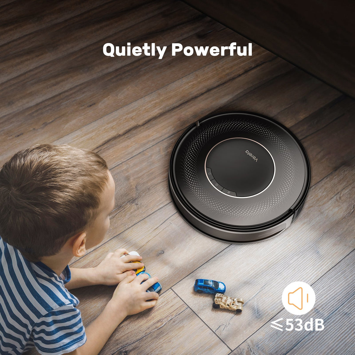 Verefa V60Pro Robot Vacuum Cleaner（Black）