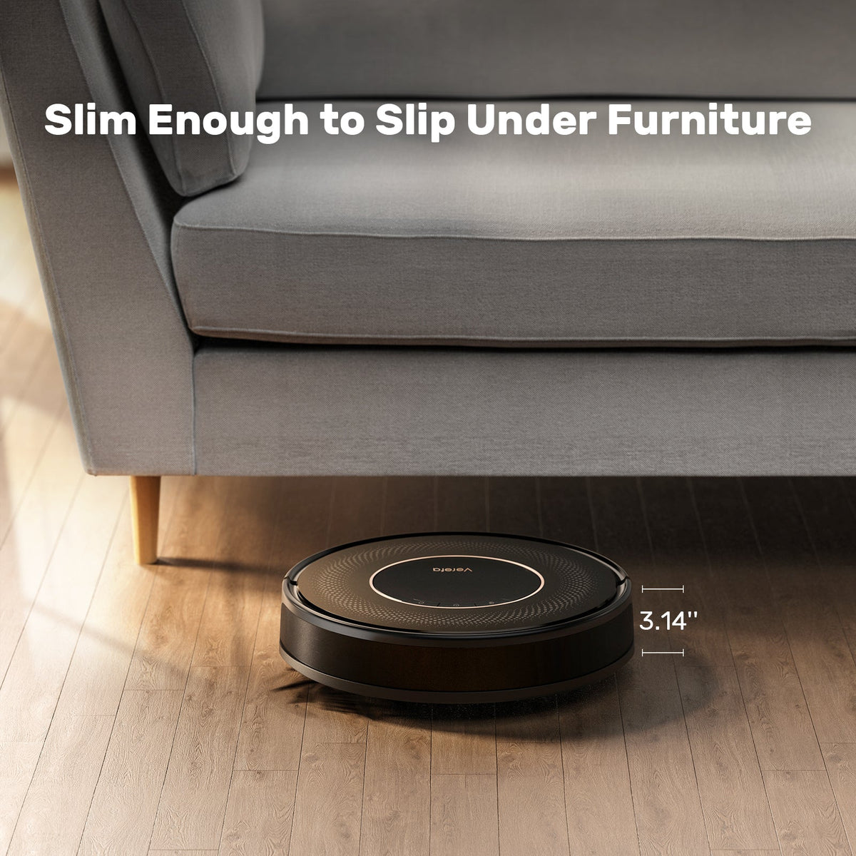 Verefa V60Pro Robot Vacuum Cleaner（Black）