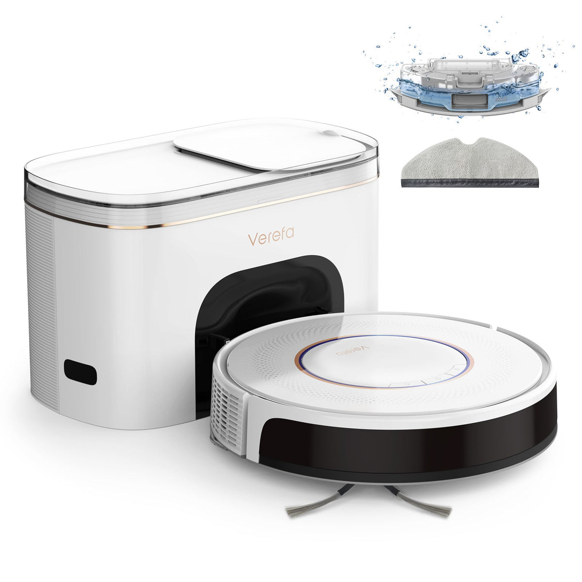 Verefa V60M Pro Cleaning Robot (White)