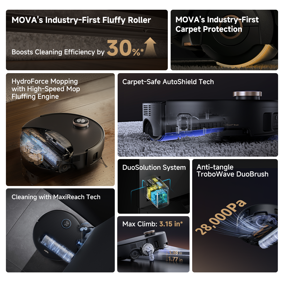【Live Only】MOVA Z60 Ultra Roller Complete Robot Vacuum