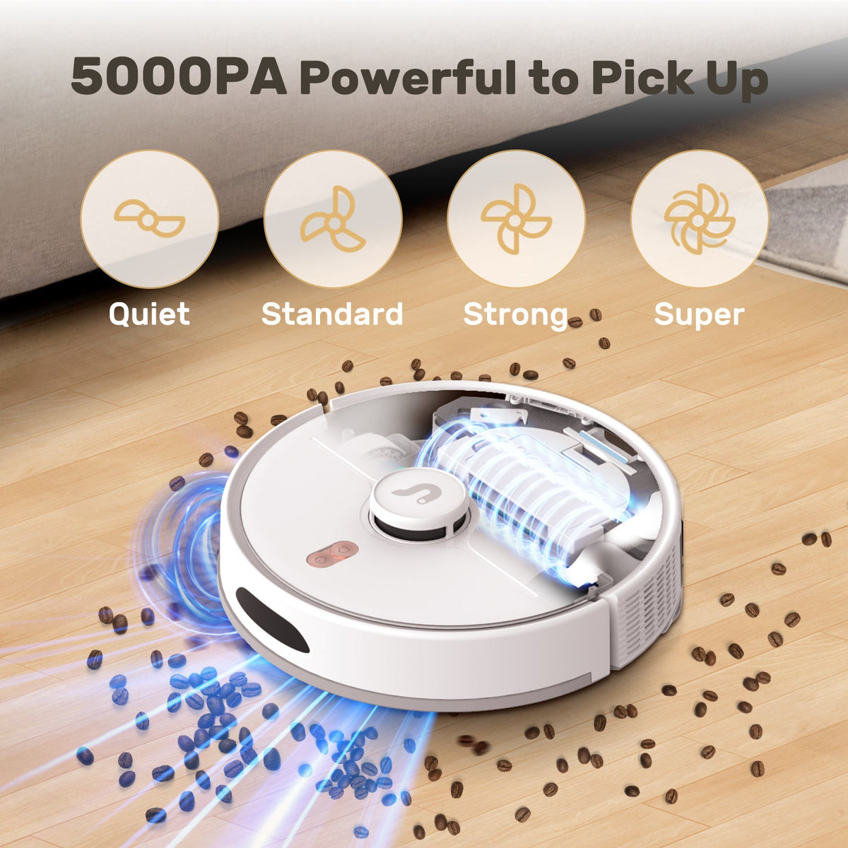Verefa L20M Plus Self Emptying Robot Vacuum Cleaner and Mop Combo
