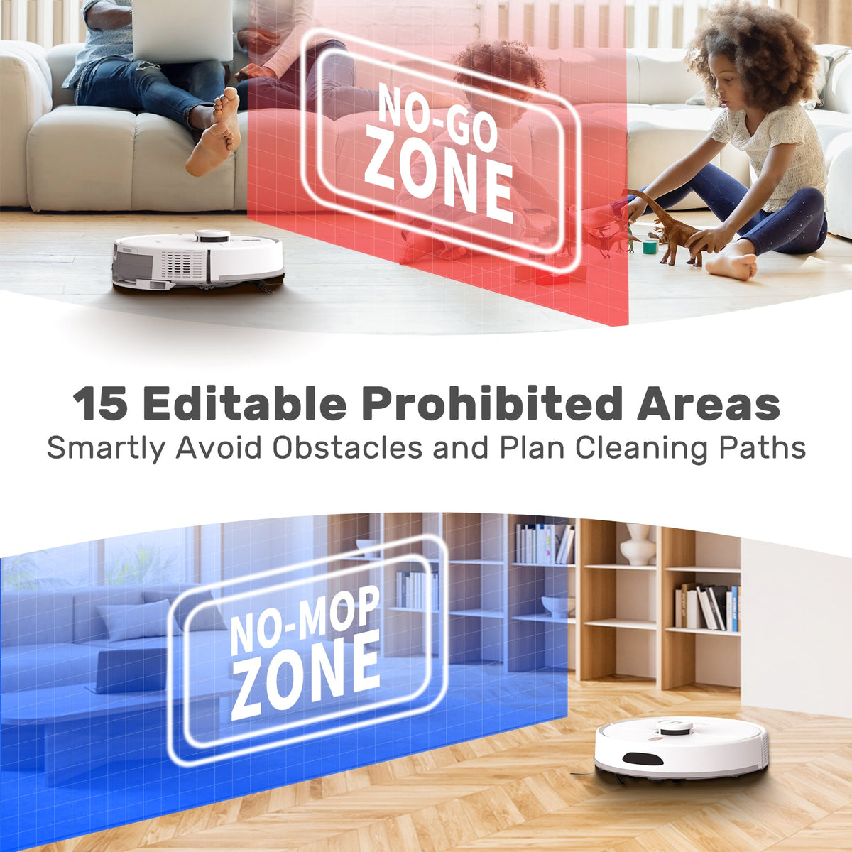 Verefa L20M Plus Self Emptying Robot Vacuum Cleaner and Mop Combo