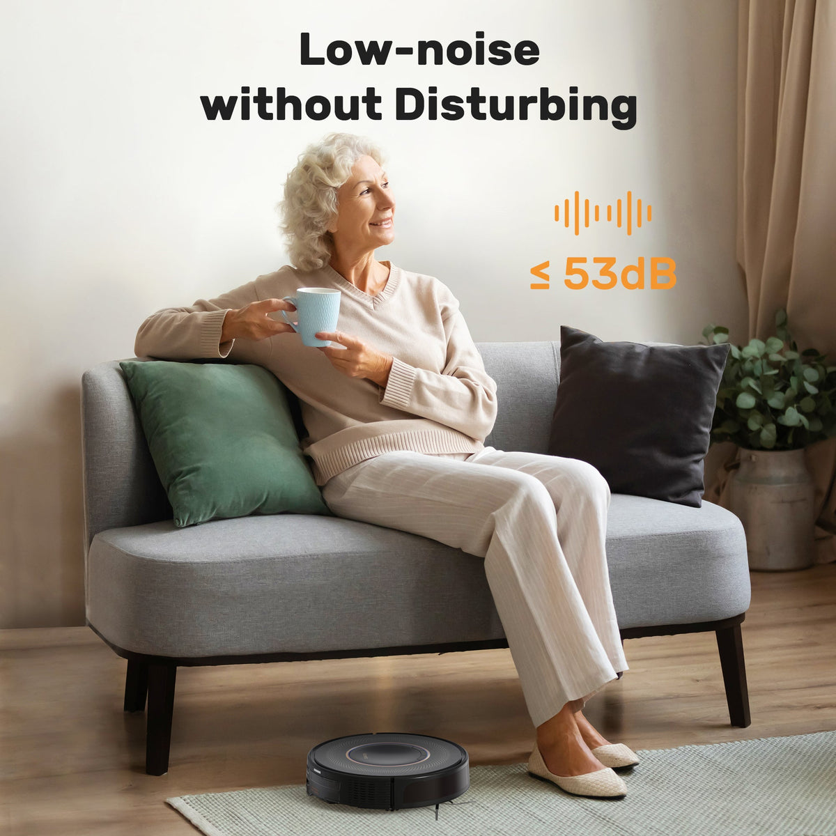 Verefa V60M Pro Cleaning Robot  (Black)