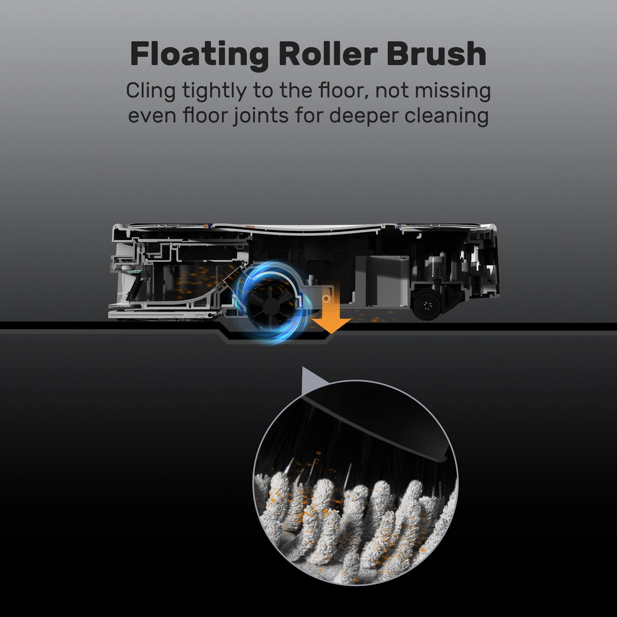 Verefa V60M Pro Cleaning Robot  (Black)