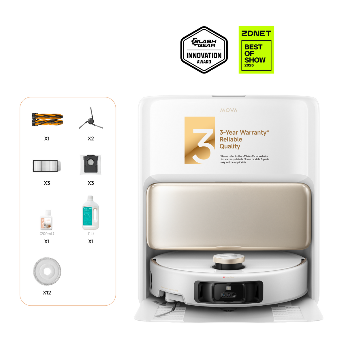 【Live Only】MOVA V50 Ultra Complete Robot Vacuum