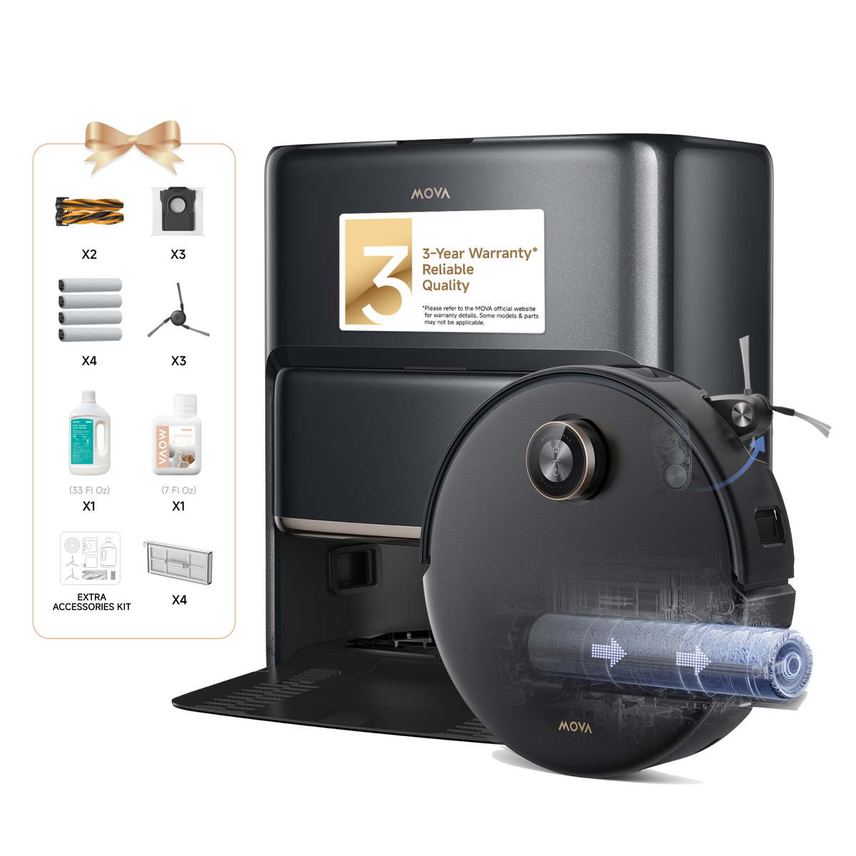 【Live Only】MOVA Z60 Ultra Roller Complete Robot Vacuum