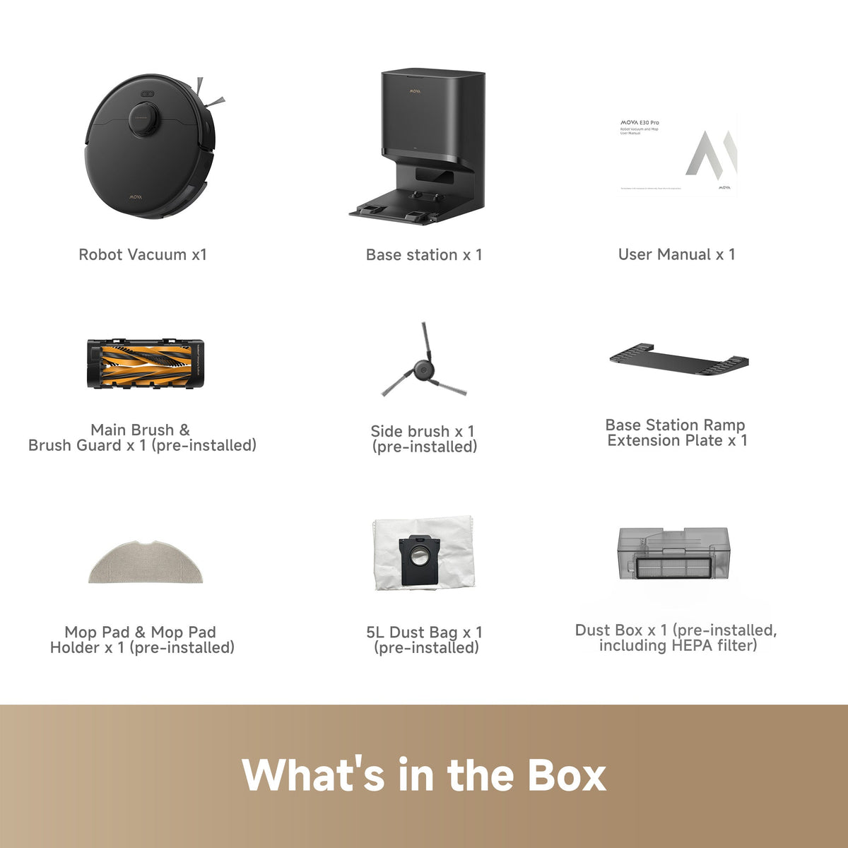 MOVA E30 Pro Plus Robot Vacuum