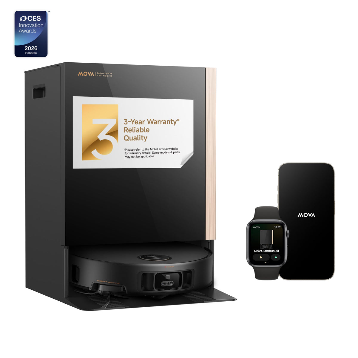 【Live Only】MOVA MOBIUS 60 Robot Vacuum