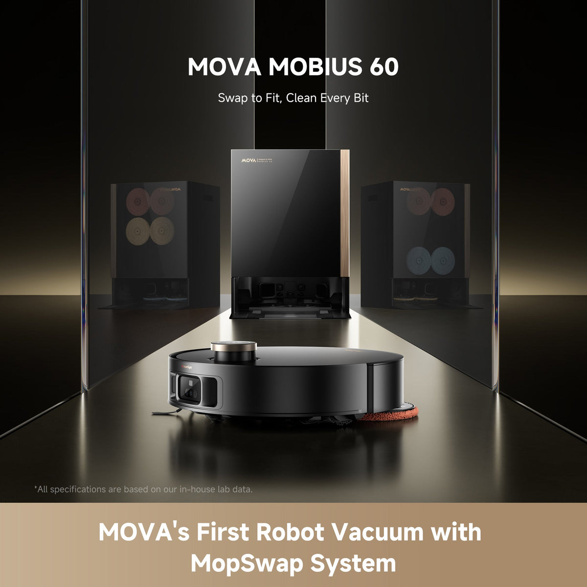【Live Only】MOVA MOBIUS 60 Robot Vacuum