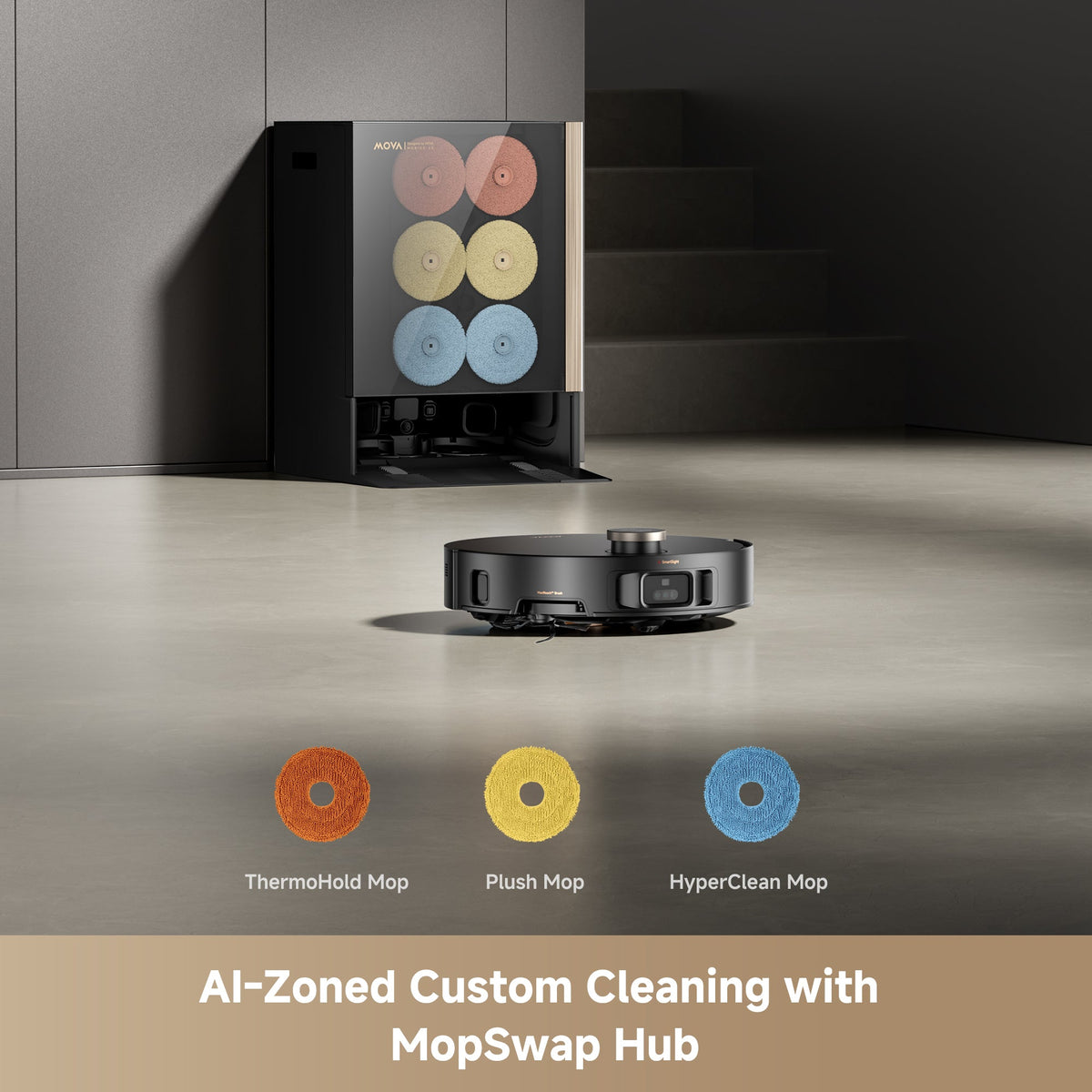 【Live Only】MOVA MOBIUS 60 Robot Vacuum