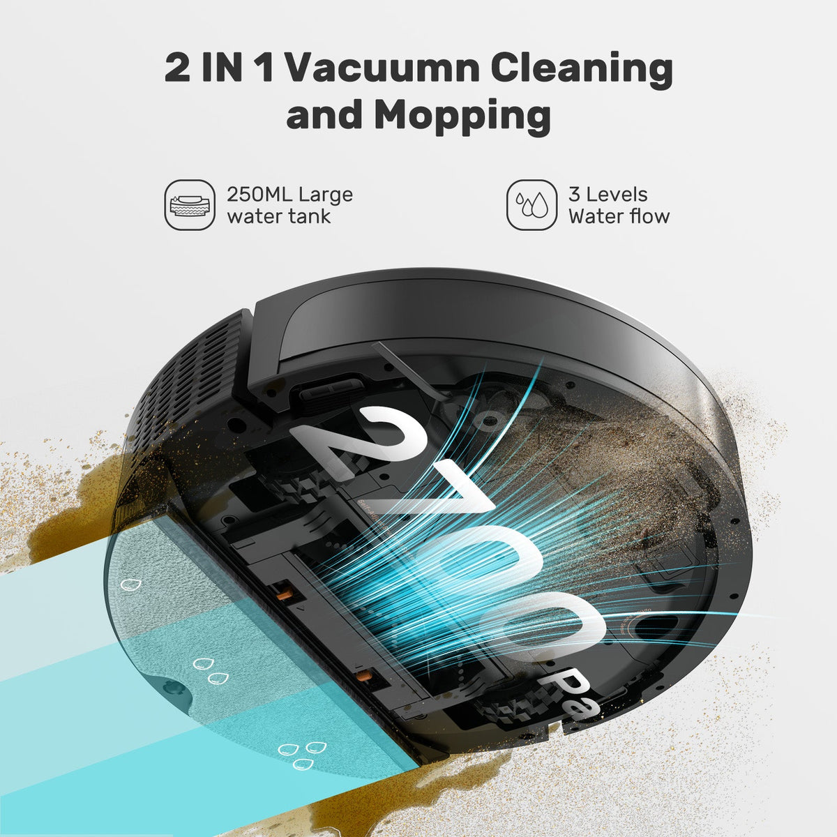 Verefa V60M Robot Vacuum Cleaner