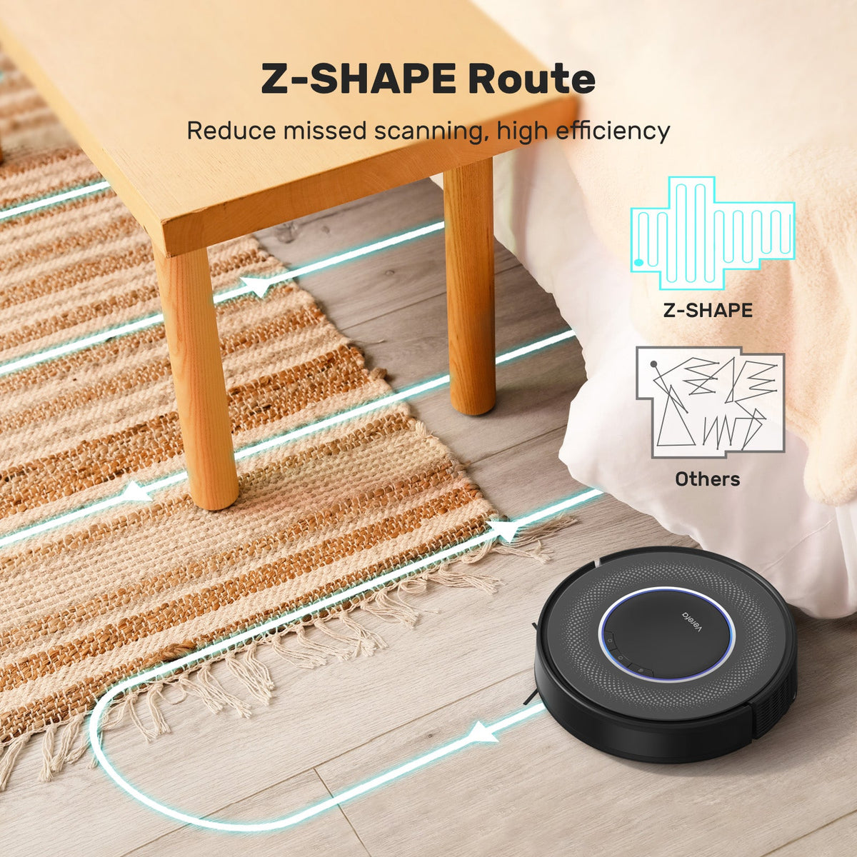 Verefa V60M Robot Vacuum Cleaner