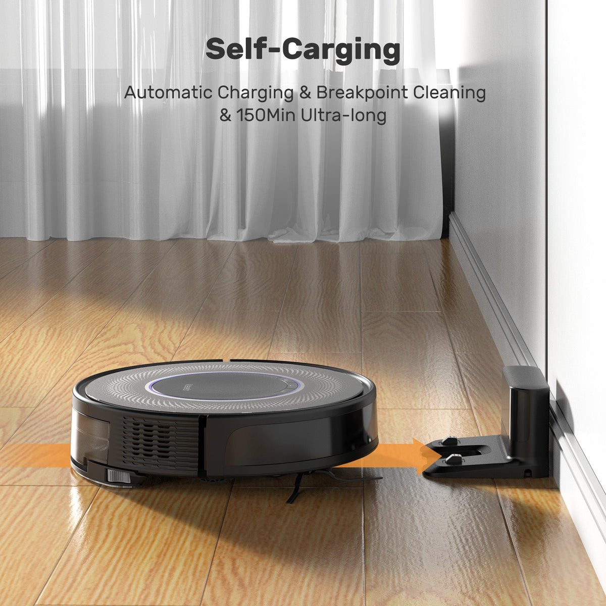 Verefa V60M Robot Vacuum Cleaner