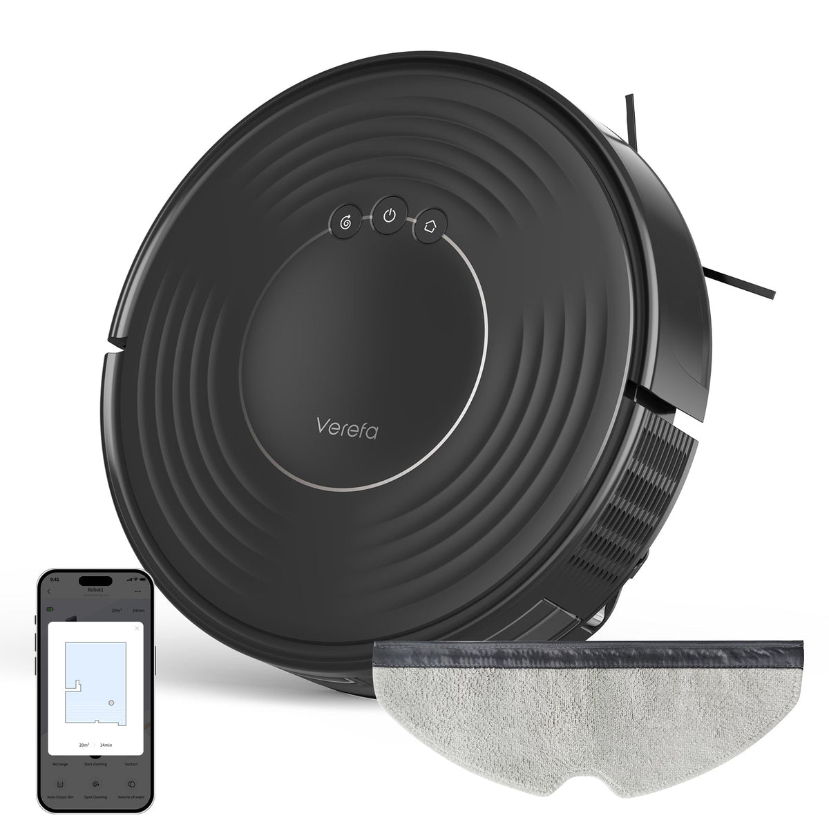 Verefa V60M Lite Robot Vacuum And Mop
